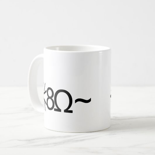 ASCII-muis Koffiemok (Voorkant links)