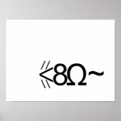 ASCII-muis Poster (Voorkant)