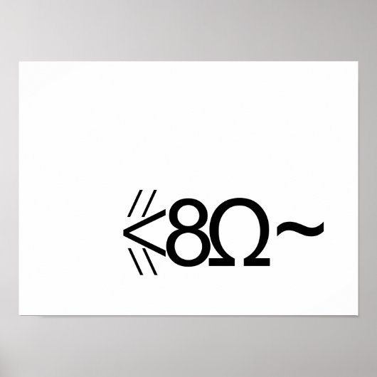 ASCII-muis Poster (Voorkant)