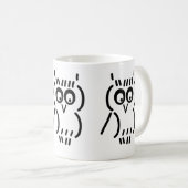 ASCII Owl Koffiemok (Voorkant rechts)