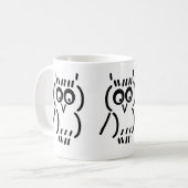 ASCII Owl Koffiemok (Voorkant links)