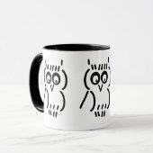 ASCII Owl Mok (Voorkant links)