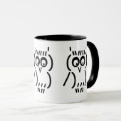 ASCII Owl Mok (Voorkant rechts)