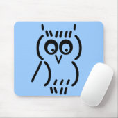 ASCII Owl Muismat (Met muis)