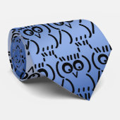 ASCII Owl Stropdas (Opgerold)