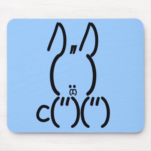 ASCII Rabbit Muismat (Voorkant)