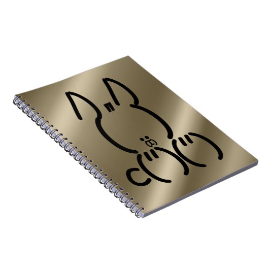 ASCII Rabbit Notitieboek (Rechterzijde)