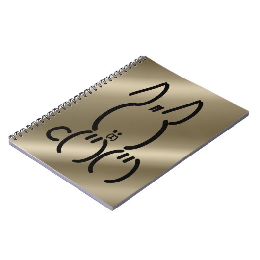 ASCII Rabbit Notitieboek (Linkerzijde)