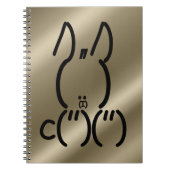 ASCII Rabbit Notitieboek (Voorkant)