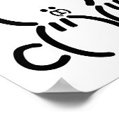 ASCII Rabbit Poster (Hoek)