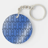 ASCII Rabbit Sleutelhanger (Achterkant)
