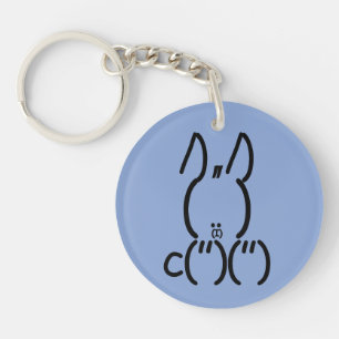 ASCII Rabbit Sleutelhanger