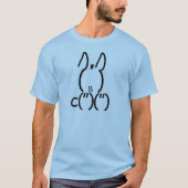 ASCII Rabbit T-shirt (Voorkant)