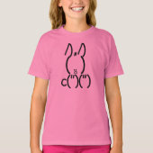 ASCII Rabbit T-shirt (Voorkant)