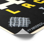 Ascona, Lago Maggiore, Zwitserland, Reisposter Poster (Hoek)