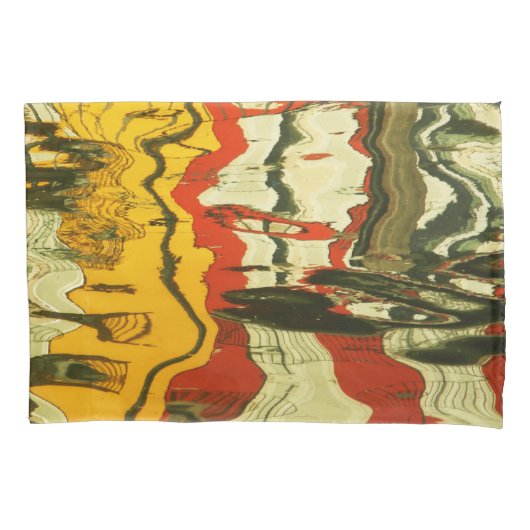 Ascona reflectie abstracte kussen kussensloop (Voorkant)