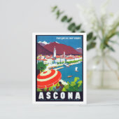 Ascona Zwitserland Briefkaart (Staand voorkant)