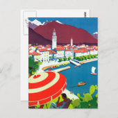  Ascona Zwitserland  Briefkaart reizen (Voorkant / Achterkant)