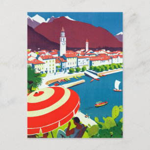 Ascona Zwitserland  Briefkaart reizen