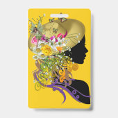 ascot hoed. badge (Achterkant)