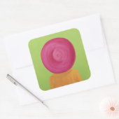 Ascot Pet Vierkante Sticker (Envelop)