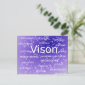 asdf-273512 MOTIVATIE BEDRIJFSETHICS VISION ST Briefkaart (Staand voorkant)