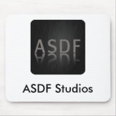 ASDF Mousepad Muismat (Voorkant)
