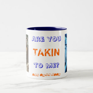 asdf tweekleurige koffiemok