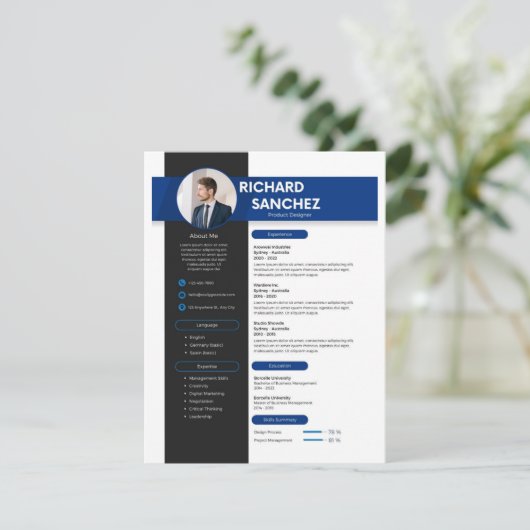 asdfghkl;" kaart (Staand voorkant)