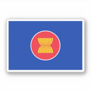 ASEAN Vlag Sticker