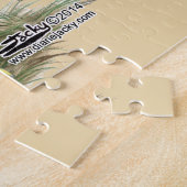 Aseel Black Red Kippen Legpuzzel (Zijkant)