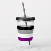 Aseksueel Acryl Drinkbeker (Links)