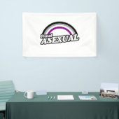 Aseksueel en Trots Spandoek (Beurs)