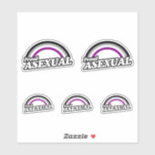 Aseksueel en Trots Sticker (Vel)