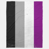 Aseksueel Fleece Deken (Voorkant)