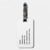 Aseksueel gepride Bagagelabel (Achterkant verticaal)