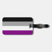 Aseksueel gepride Bagagelabel (Achterkant horizontaal)