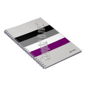 Aseksueel gepride Notitieboek (Rechterzijde)