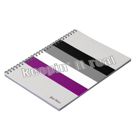 Aseksueel gepride Notitieboek (Linkerzijde)