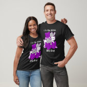 Aseksueel I Love Man Woman both Beer Asexuality Ac T-shirt (Unisex)