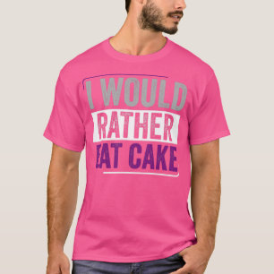 Aseksueel ik zou liever een ijsje eten als seksesp t-shirt