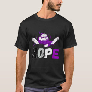 Aseksueel Nope Aseksualiteit Kat No Ace Aseksuele T-shirt