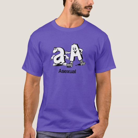Aseksueel T-shirt (Voorkant)