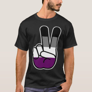 Aseksueel vredessymbool t-shirt