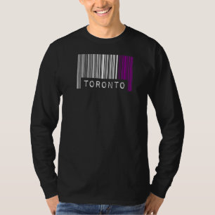 Aseksuele Barcode Pride Toronto Canada Cute Ace Ae T-shirt