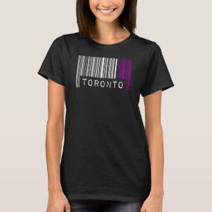 Aseksuele Barcode Pride Toronto Canada Cute Ace Ae T-shirt