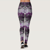 Aseksuele drakenschade - Ace Pride-vlagkleuren Leggings (Achterkant)