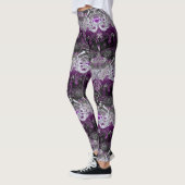 Aseksuele drakenschade - Ace Pride-vlagkleuren Leggings (Links)