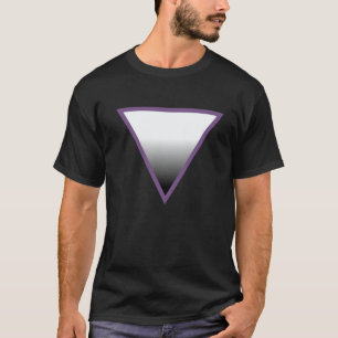 Aseksuele Driehoek Pride T-Shirt