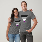 Aseksuele Driehoek Pride T-Shirt (Unisex)
